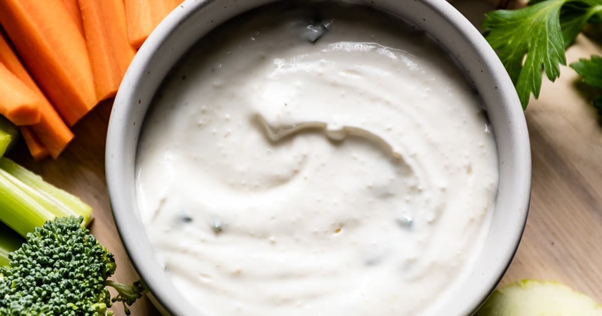 Healthy Greek Yogurt Ranch Dip: Easy Recipe for High-Protein Snacking